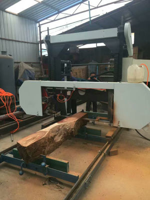 La sega di legno portatile Mini Horizontal Sawmill Woodworking Band ha visto la macchina