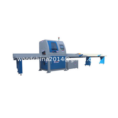 Macchina per pallet di legno Tavola automatica tagliata macchina da sega Siemens PLC schermo sensoriale