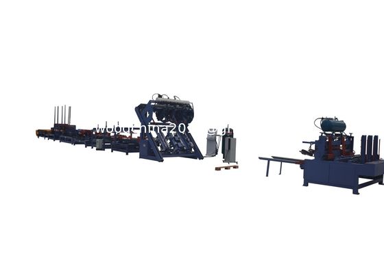 Macchina di assemblaggio di pallet europei Industrial Automatic Wood Pallet Nailing Machine per la produzione di pallet di legno