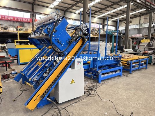 Macchina per la realizzazione di pallet di legno Stringer pallet Nailer Macchina per la realizzazione di pallet di legno Pieno automatico
