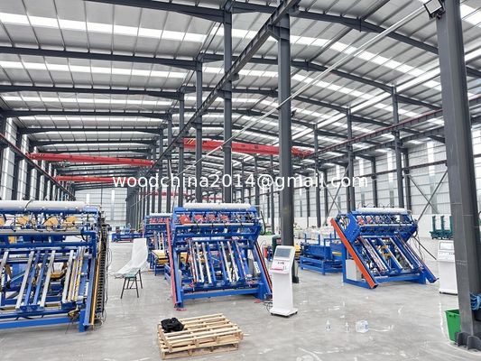 Macchina per la realizzazione di pallet di legno Stringer pallet Nailer Macchina per la realizzazione di pallet di legno Pieno automatico