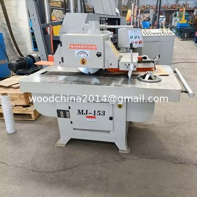 Alta precisione Single Blade Straight Line Rip Saw Ottimale taglio del bordo