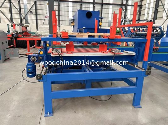 Macchina semiautomatica per il chiusura dei pallet in legno / linea di produzione di pallet in blocco euro