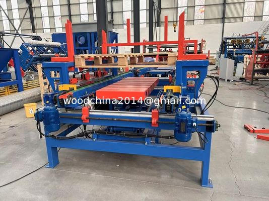 Macchina semiautomatica per il chiusura dei pallet in legno / linea di produzione di pallet in blocco euro