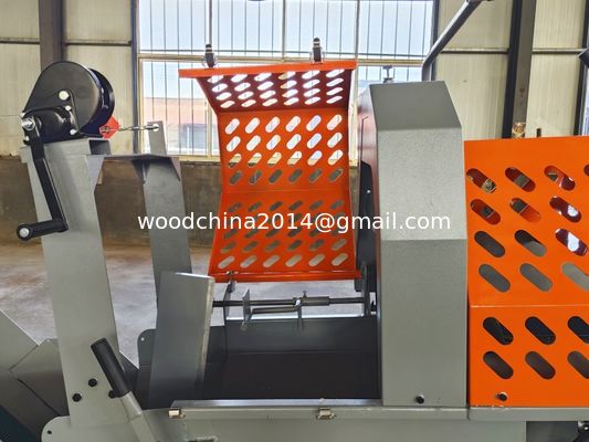 Splitter per la lavorazione del legno agricolo con motore a benzina da 15 CV e motore a sega da 4800 giri al minuto