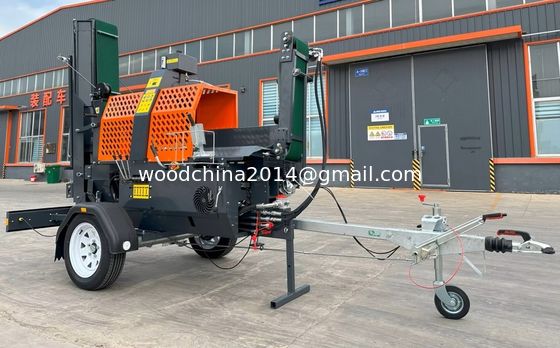 Splitter idraulico automatico per legno con motore a benzina da 15 CV