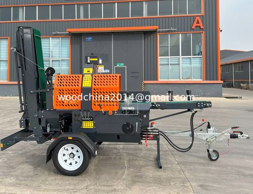 Potenza ed efficienza E Avvio Benzina Legno Splitter Legno da ardere