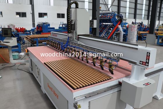 MDF pannello di parete soffitto soundproof personalizzato 2400-3000mm pannello acustico Nailing Machine