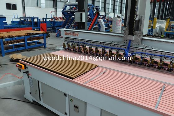 MDF pannello di parete soffitto soundproof personalizzato 2400-3000mm pannello acustico Nailing Machine