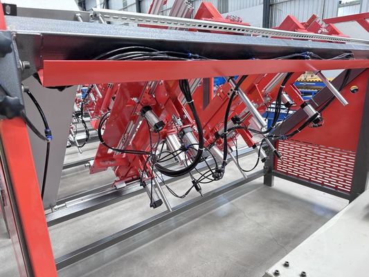 Macchina per la realizzazione di pallet Legno Stringer Pallet Pneumatico PT-1700 Tavolo di chiusura pneumatico universale