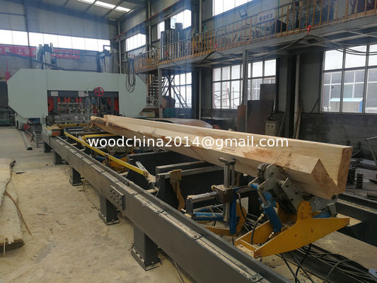 Fresatrice di legno del legname della segheria 1200mm della lama a nastro idraulica