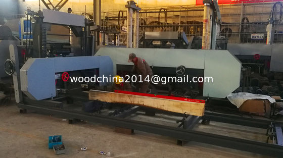 Wood Horizontal Band Sawmil Diesel Portable Horizontal Wood Saw Machine