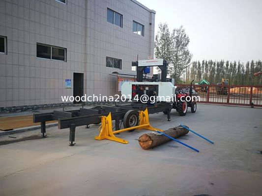Segheria di legno idraulica della banda del ceppo della sega a nastro del mulino di legno mobile diesel del mulino per legname