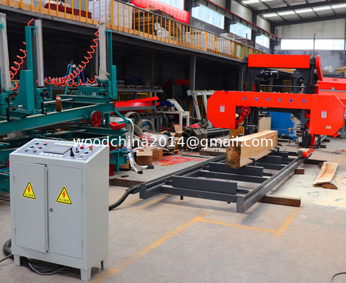 1000mm 1300mm segheria portatile in legno sega a nastro orizzontale elettrica sega a nastro con alimentazione inverter