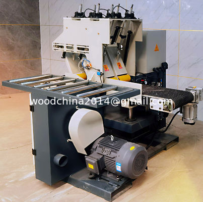 Macchina per la sega a banda orizzontale di legno Multihead Resaw Wood Sawmill Cutting Machine