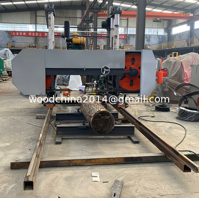 di alta qualità Legno di legno di lavorazione segatura macchina segatura a fascia portatile a fascia orizzontale segatura a fascia per la lavorazione del legno segatura